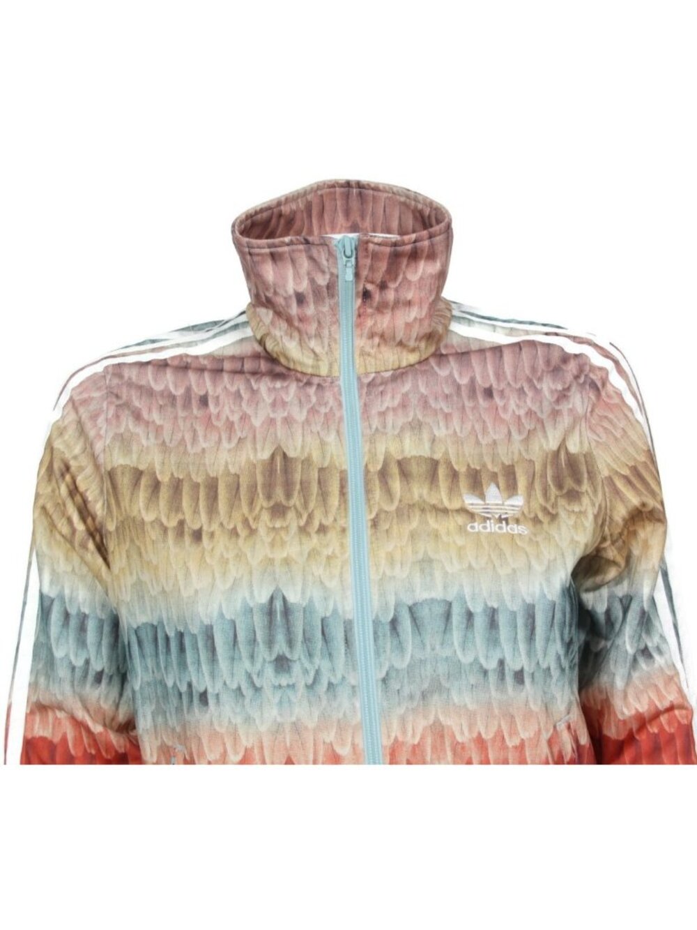 2014 Adidas Originals FARM RIO Menire Firebird Feather Zip Track Jacket Sz S 482 - Picture 6 of 7
